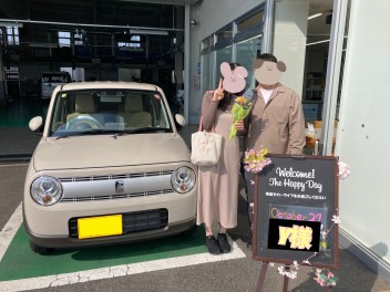 ♡Y様♡ラパンのご納車ありがとうございます(^O^)